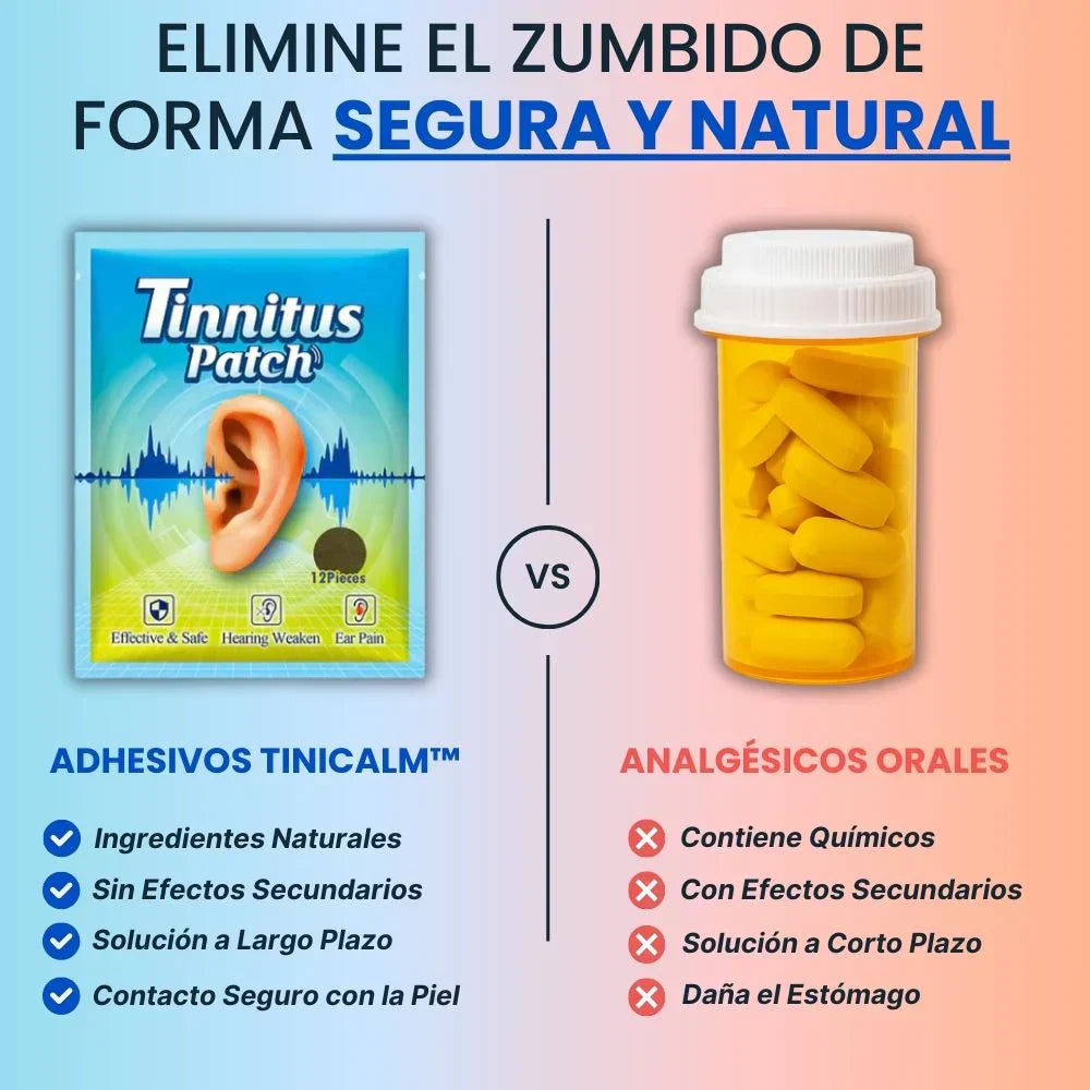 TINICALM™ - Parches medicinales para aliviar el molesto Tinnitus + ENVIO GRATIS !