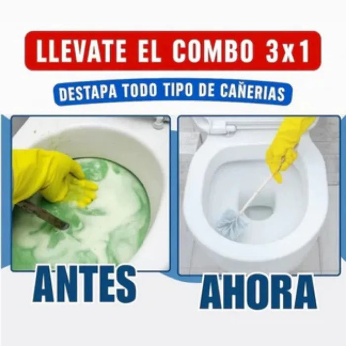 Wild Tornado™ Destapador y Limpiador de Cañerías Profesional + ENVIO GRATIS