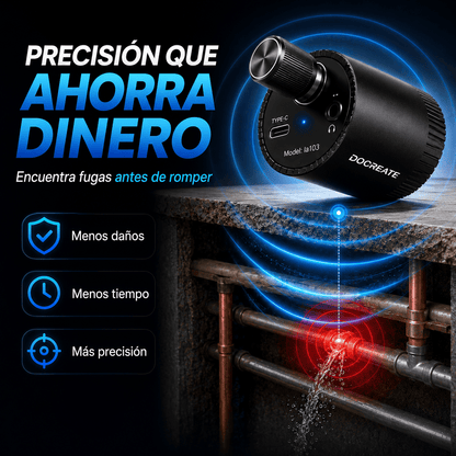 🔧 Detector de Fugas de Agua - Localiza Filtraciones Sin Romper Paredes 💧✨