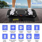 Plataforma Vibratoria Profesional | 99 y 120 Velocidades | Bluetooth | Hasta 150 kg