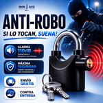 Candado Anti-Robo🚨 110dB + ENVIO GRATIS