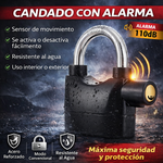 Candado Anti-Robo🚨 110dB + ENVIO GRATIS
