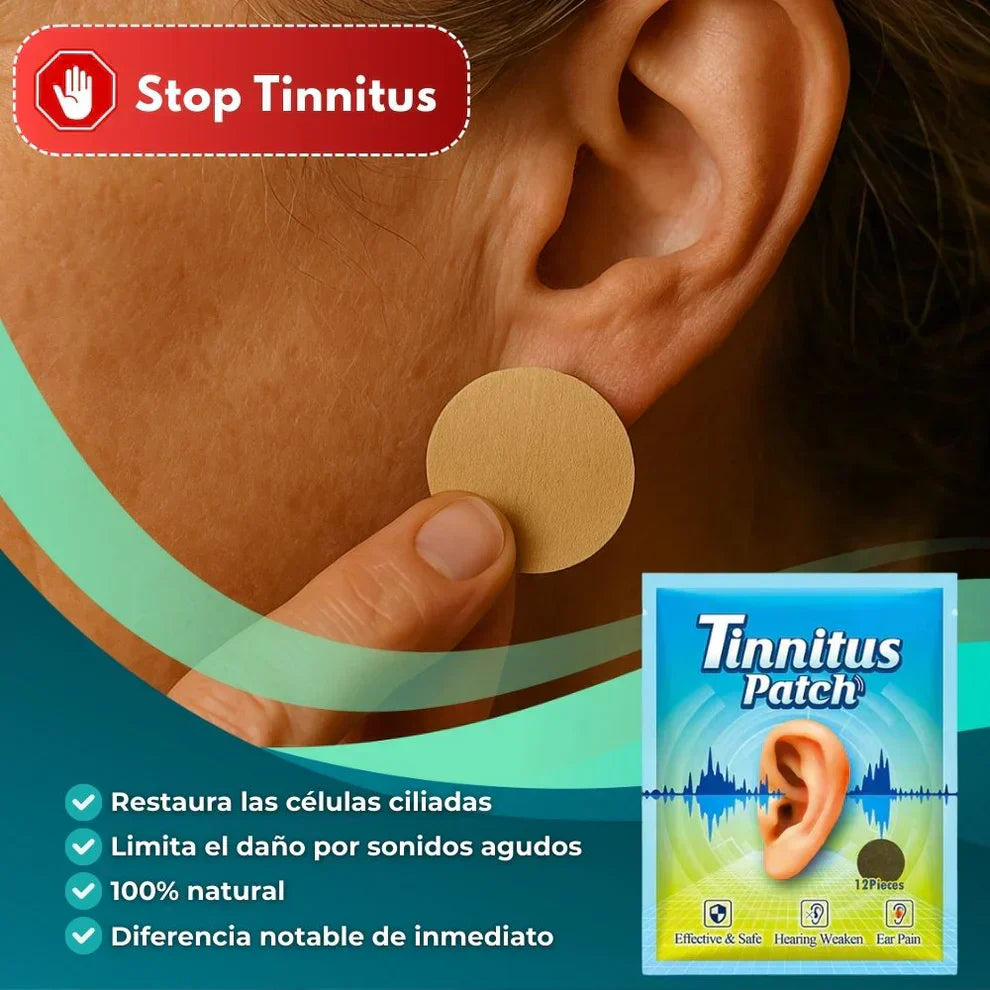 TINICALM™ - Parches medicinales para aliviar el molesto Tinnitus + ENVIO GRATIS !
