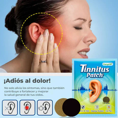 TINICALM™ - Parches medicinales para aliviar el molesto Tinnitus + ENVIO GRATIS !