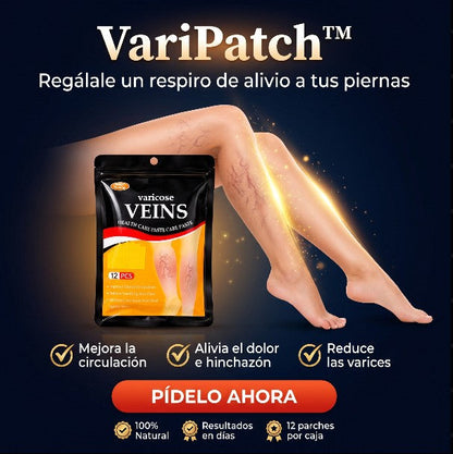 VeinsCare™ PARCHES PARA VÁRICES (12 UND)
