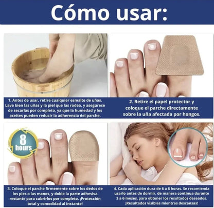 Parches AntiHongos 🩹 y Regeneradores De Uñas - FUNGAL NAIL PATCHES®💊
