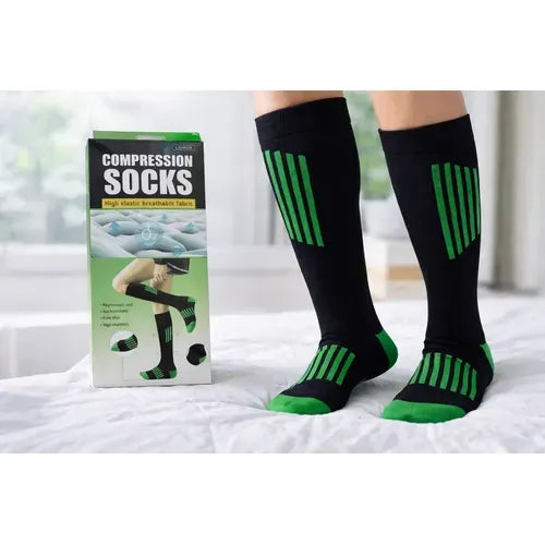 MEDIAS DE COMPRESION - ADIOS AL DOLOR Y LA HINCHAZON EN LOS PIES + ENVIO GRATIS