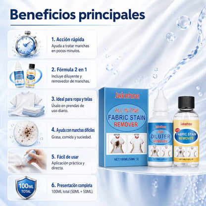 CLEAN PRO™ - REMOVEDOR DE MANCHAS EN MINUTOS !  + ENVIO GRATIS