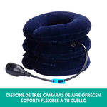 COLLARÍN CERVICAL INFLABLE - ALIVIA DOLOR Y TENSIÓN CUELLO