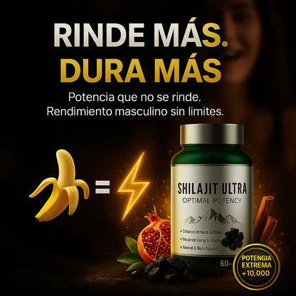 SHILAJIT ULTRA® El secreto de los africanos para aumentar el tamaño y rendir más.
